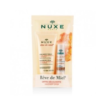 Nuxe Rêve de Miel Duo Stick Lèvres et Crème Mains, Nuxe Rêve de