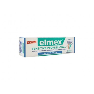 Elmex Dentifrice Sensitive Professionnel Blancheur 75Ml