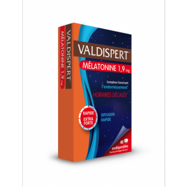 Valdispert Melatonine 1,9Mg Orodispersible Boite de 40