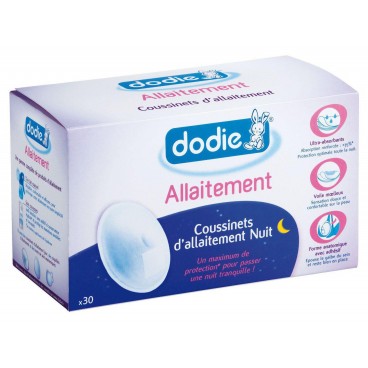 Dodie Coussinets d'Allaitement Nuit x30