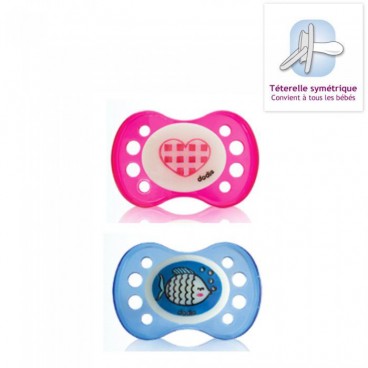 Dodie Sucette Anatomique Silicone +6 Mois A17