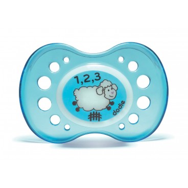 Dodie Sucette Physiologique Silicone +18 Mois Nuit P48