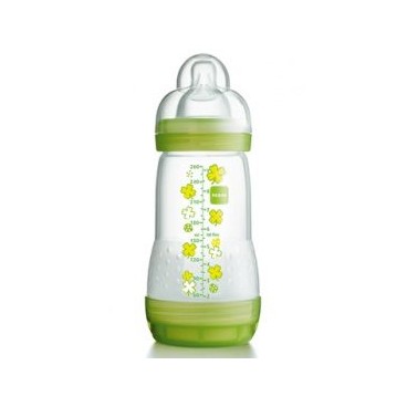 MAM Biberon Africa Vert Système Anti-Colique Tétine Débit 2 260 Ml