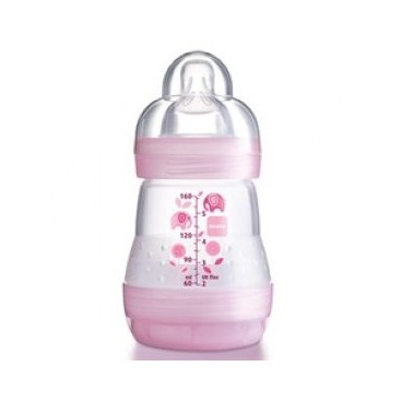 MAM Biberon Africa Rose Système Anti-Colique Tétine Débit 1 160 Ml