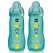 MAM Biberon 2ème Age Bleu Tétine Débit X Lot de 2x330 Ml